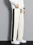 Urban Relaxed-Fit Side Panel White Track