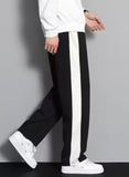 Urban Relaxed-Fit Side Panel Black Track