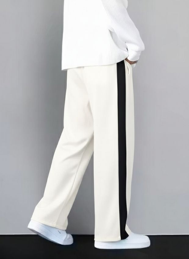 Urban Relaxed-Fit Side Panel White Track